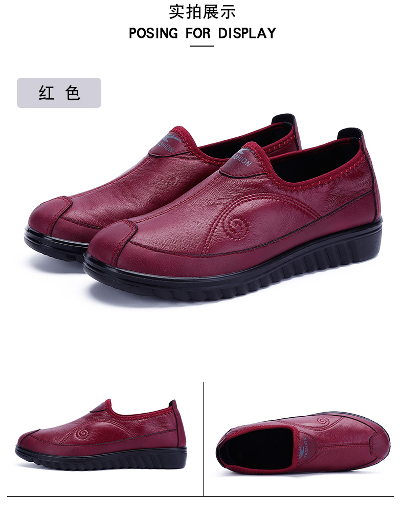 Ankang Old Beijing Cloth Shoes, Women's Soft-Soled Breathable Soft-Faced Shoes for Middle-Aged And Elderly, Lightweight Casual Round Toe Shoes for Seniors AK77701 Black Size 39 16