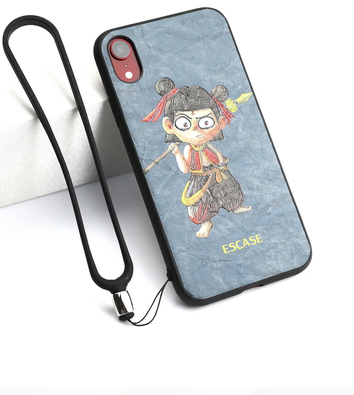 ESCASE [Two-Pack] Phone Lanyard, Camera Strap, Wrist Strap, Wallet Key Holder, ID Card Pendant, Redmi K90, Huawei Mate80, Apple And Other Phone Silicone Strap, Black + Green ES-XS2 10