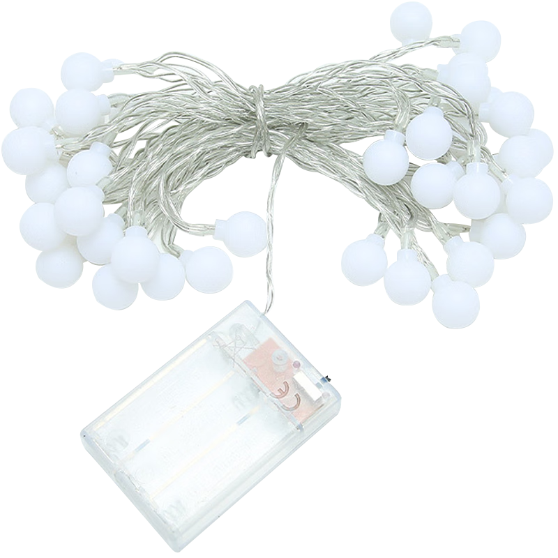 Suncojia Christmas Decorations, String Lights 6 Meters, Ambient Lights, LED Lights, Tent Canopy, Christmas Tree Lights, Decorative Lights, Small Light Cannons