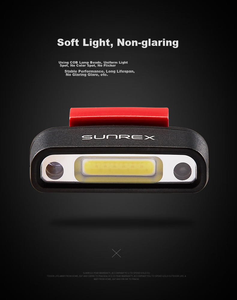 Shanlishi H100 Cap Clip Light, Motion-Sensing Headlamp, Night Fishing Light, Fishing Brim Light, Ultra-Bright Rechargeable Head-Mounted Lamp 4
