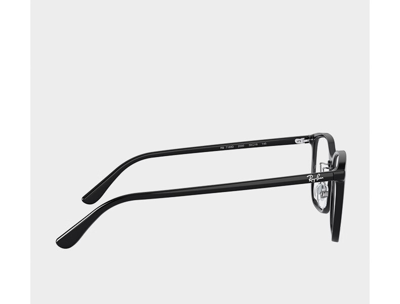 RayBan Optical Glasses Frame for Men And Women, Simple And Stylish Comfortable Square Prescription Glasses Frame 0RX7168D Gift 5