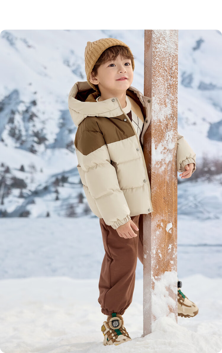 BALABALA Children's down Jacket, Boys And Girls Thickened Coat, Winter New Style Parent-Child Outfit, Baby Outdoor Wear 20