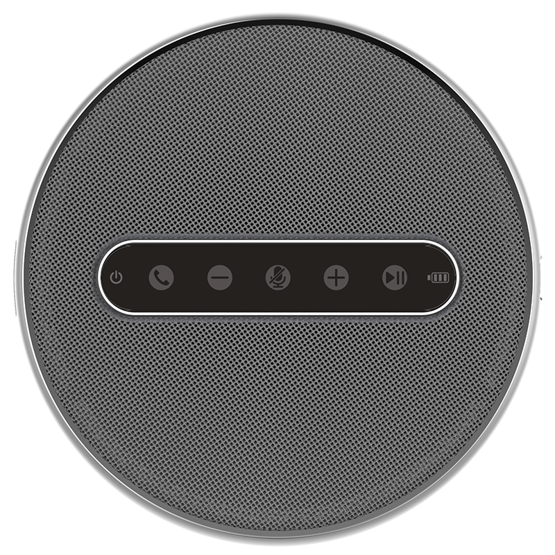 Jabra Speak 510+ UC Wireless Bluetooth Speakerphone with Noise-Cancelling Omni-Directional Microphone for Video Conferencing