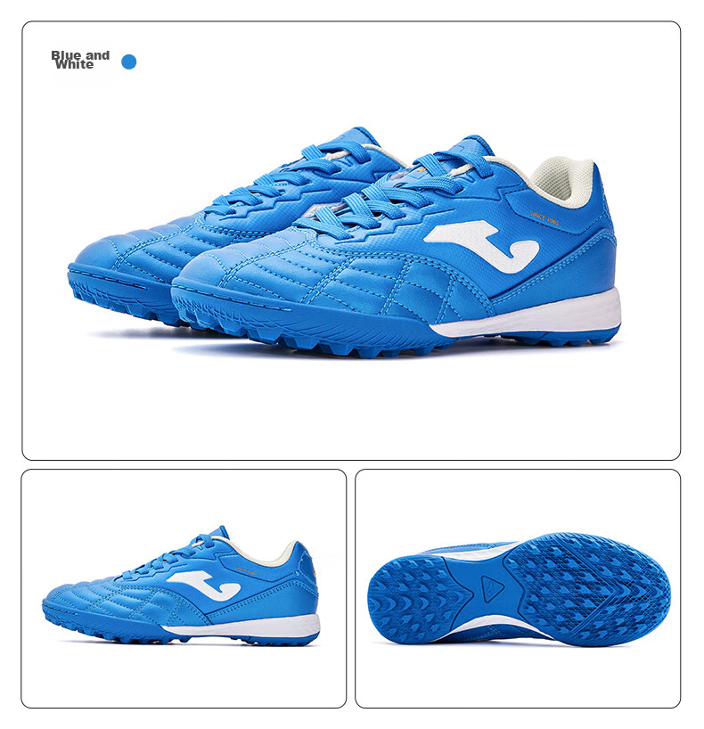 JOMA Soccer Shoes for Children TF Turf Cleats Boys Girls Youth Students Non-Slip Wear-Resistant Football Training Shoes Fluorescent Green Size 36 18