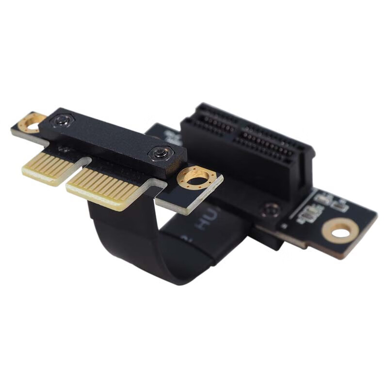 FLYBISH NA8125-T1P PCIe X1 2.5G Single-Port Gaming Network Card with Built-In Wired RJ45 Port, 2500Mbps Network Card for Internet Cafes, No-Disk PXE Synology Soft Router NAS 3