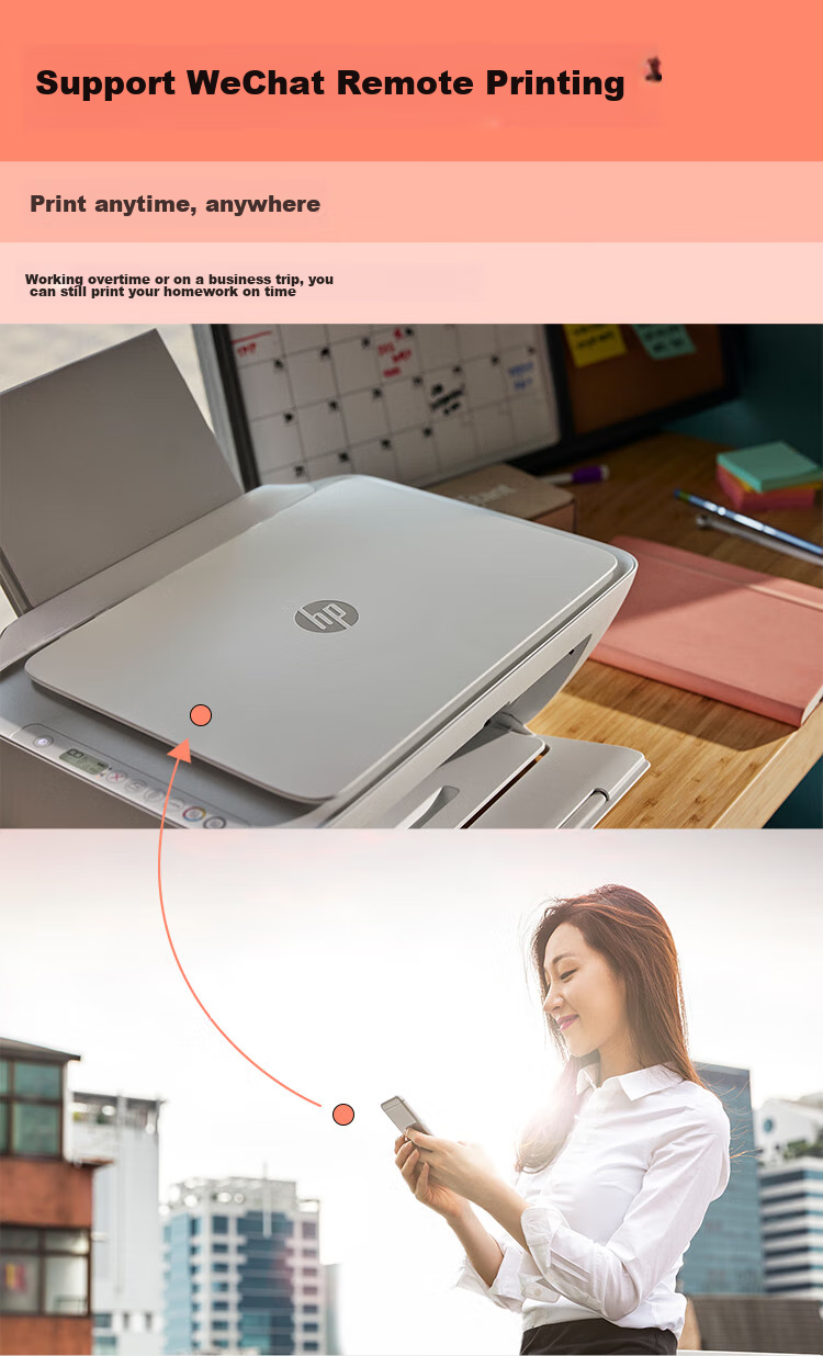 HP DJ 2877 Wireless Color Inkjet Home Printer for Students And Home Use, High-Volume Printing, Scanning, Copying, All-In Multifunctio 6