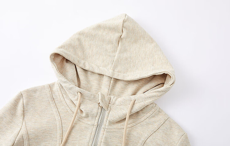 Dme [Young Version of Walking Out] Spring And Autumn Sporty Double-Zip Hooded Comfortable Slimming Treasure Women's Top 5