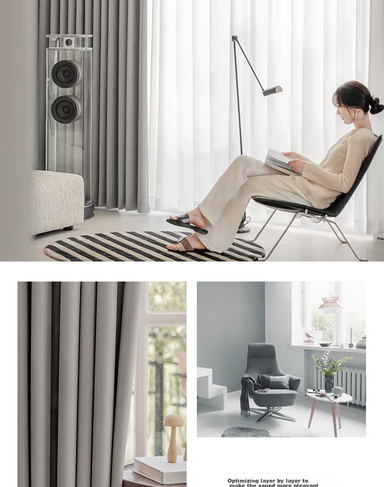 Ali Blackout Curtains, Sunshade Blinds, Ready-Made, No Drilling Required, UV Protection, Hook-Style, Soundproof Window Treatments 15