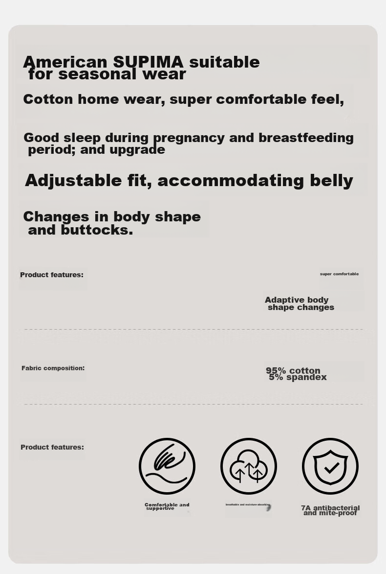 Manxi Spring and Autumn Thin Maternity Nursing Top Breathable Outwear with Built-in Chest Pads Purple M 1