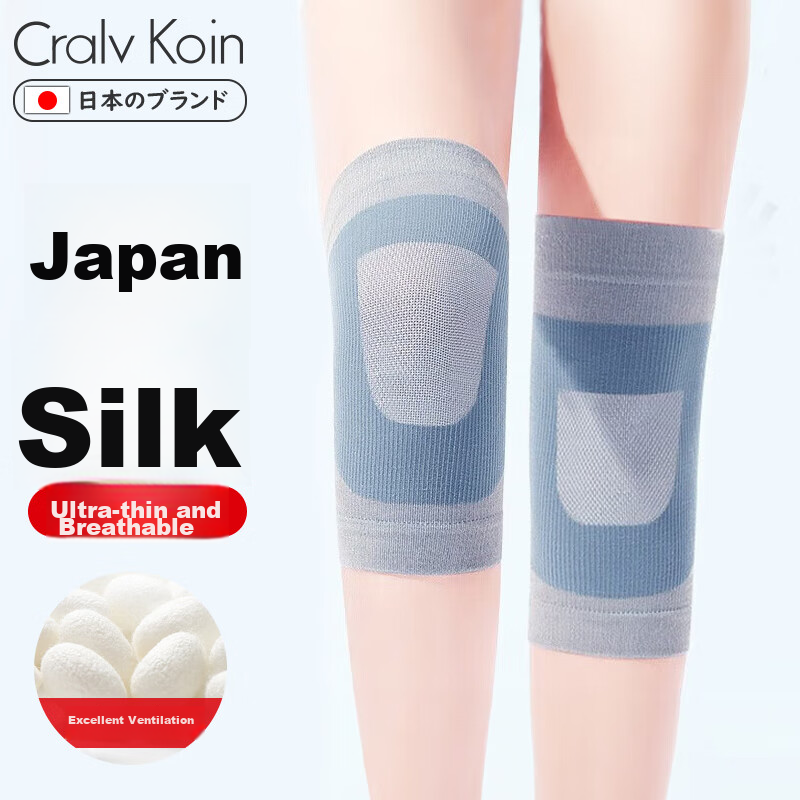 CRALVKOIN Medical Breathable Knee Brace for Summer, Warm Arthritis Meniscus Injury Cold Legs Thin Version for Men And Wome