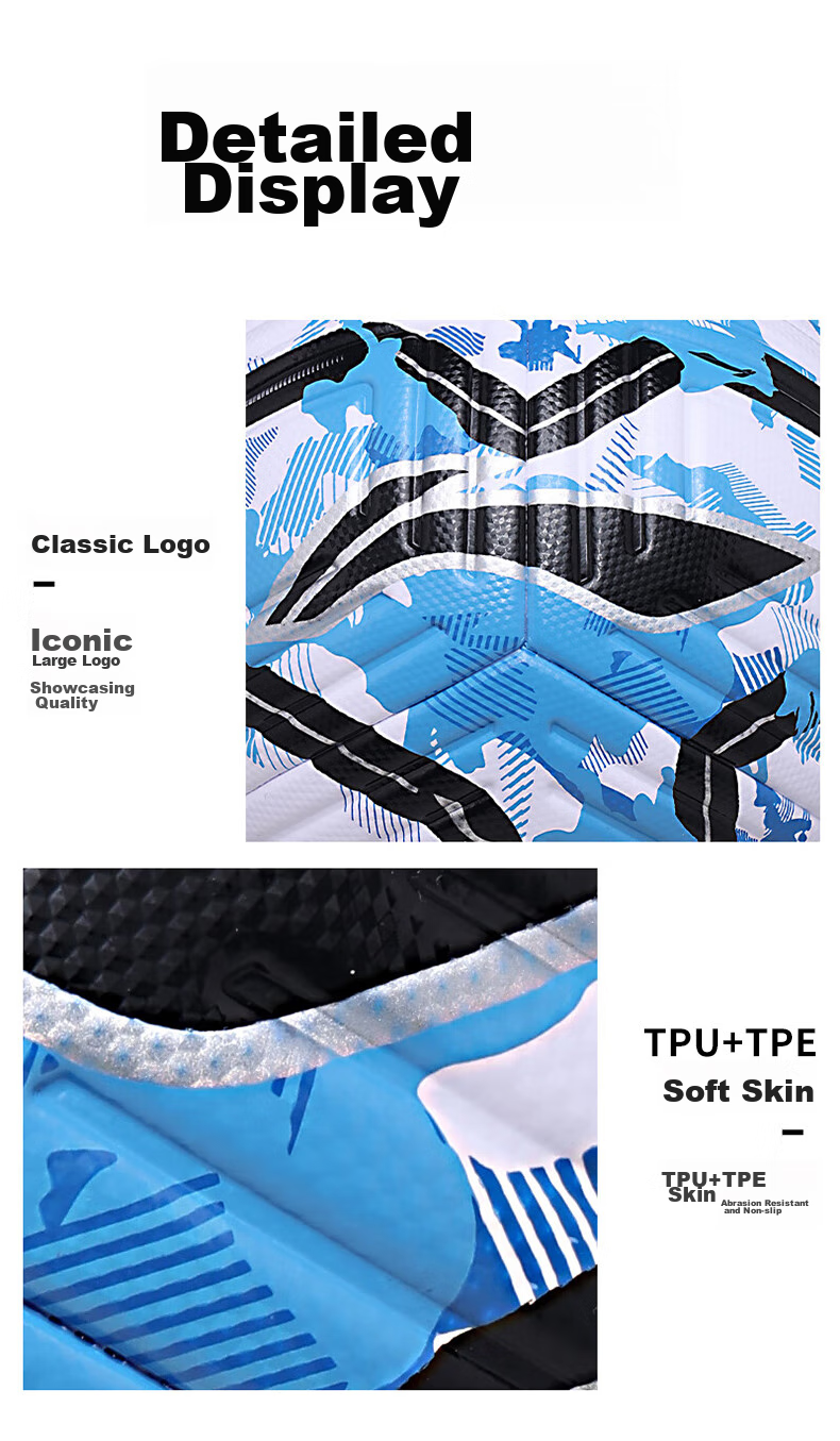 Li-Ning Soccer Ball Size 5 for Adults, Middle School Students, High School Entrance Exam, Standard Wear-Resistant And Durable, Youth Exam-Specific Training Ball, Size 5 Gift 12