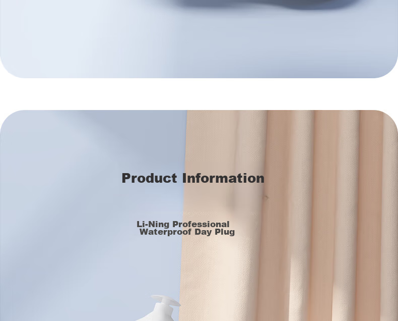 Li-Ning Swimming Earplugs, Professional Training Accessories, Silicone Comfortable Soft Waterproof Earplugs LSXP819-3 11