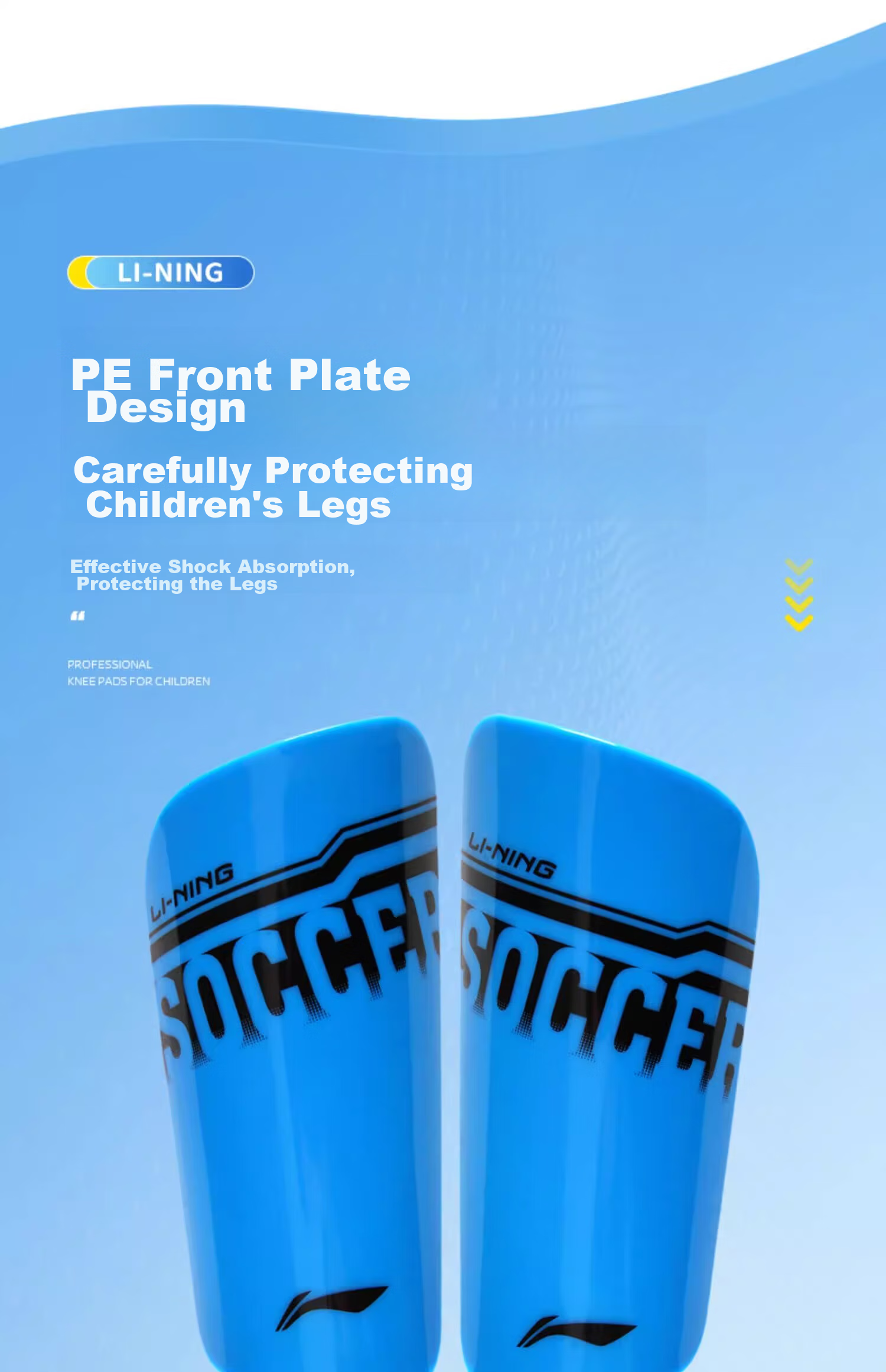 Li-Ning Soccer Shin Guards for Children And Adults, Leg Protectors for Competition And Training, Professional Protective Gear for Men, Size M 6
