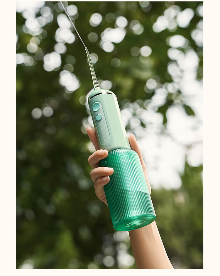 素士w3f法式小香喷冲牙器洗牙器水牙线家用正畸专用便携式洗牙器w3f