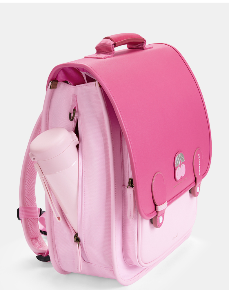 Zoy Zoii Elementary School Backpack for Boys Grades 1-6 Large Capacity Comfortable Weight-Reducing Shoulder Bag Breathable Retro Backpack 9