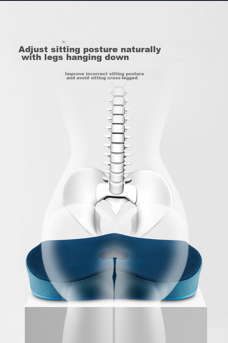 JAGO Lumbar Support Cushion, Seat Back Pillow, Office Lumbar Support, Back Care Cushion, Long-Sitting Aid, Butt Pad, Chair Pad 10