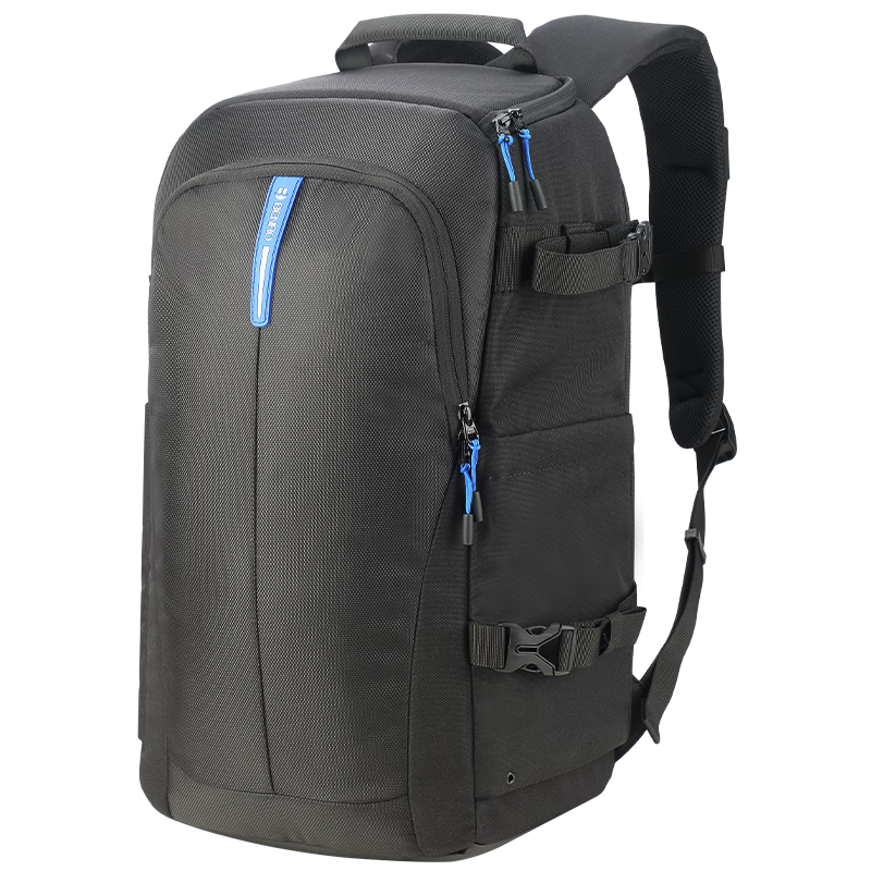 Benro Hiking Backpack 400 Professional Dual-Shoulder Photography Bag for Mirrorless And DSLR Cameras, Quick-Release Top Compartment for Shooting Birds And Long-Distance Photography, Suitable for 200-600mm And 150-600mm Telephoto Lenses