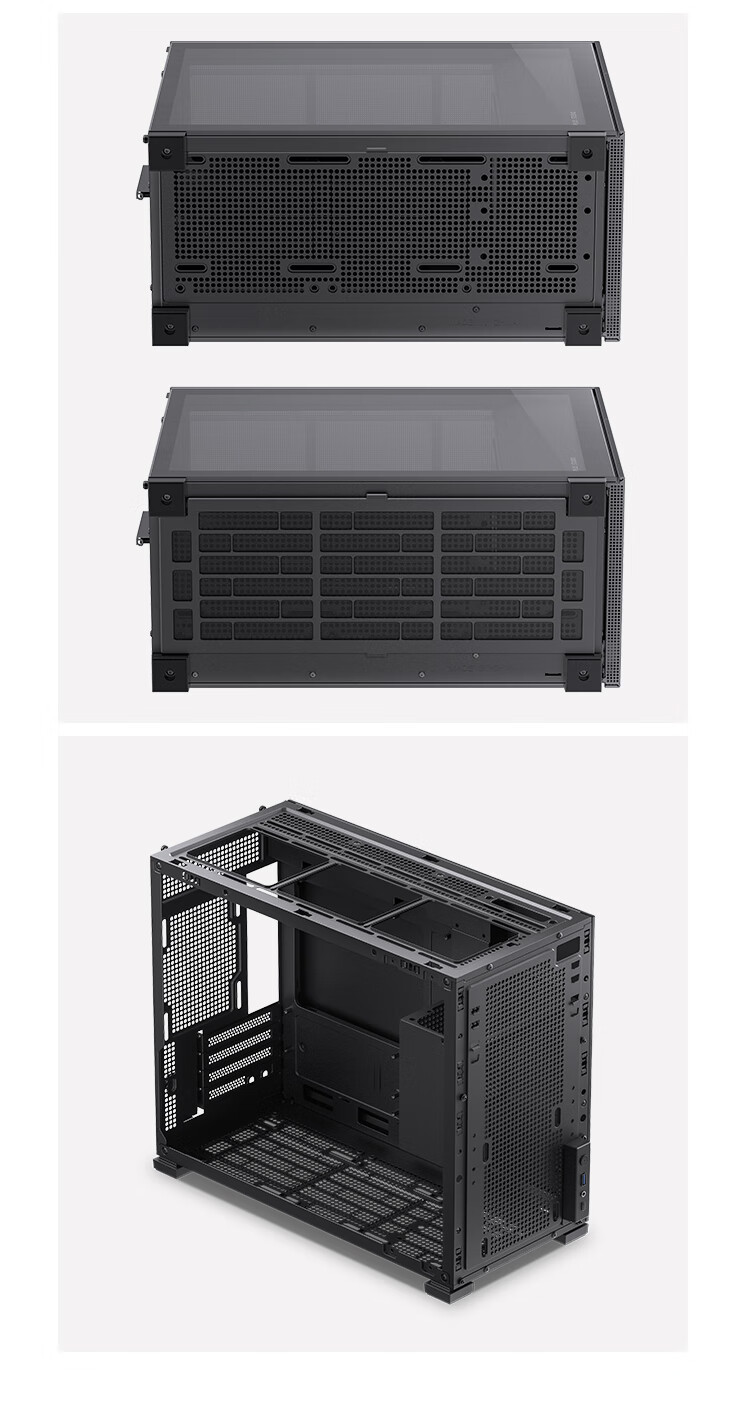 JONSBO D32 PRO White MATX Desktop Small Case (Side Panel, Motherboard, Adjustable Cable Management, Supports MATX Motherboard, ATX Power Supply, 240mm Radiator Mounting) 30
