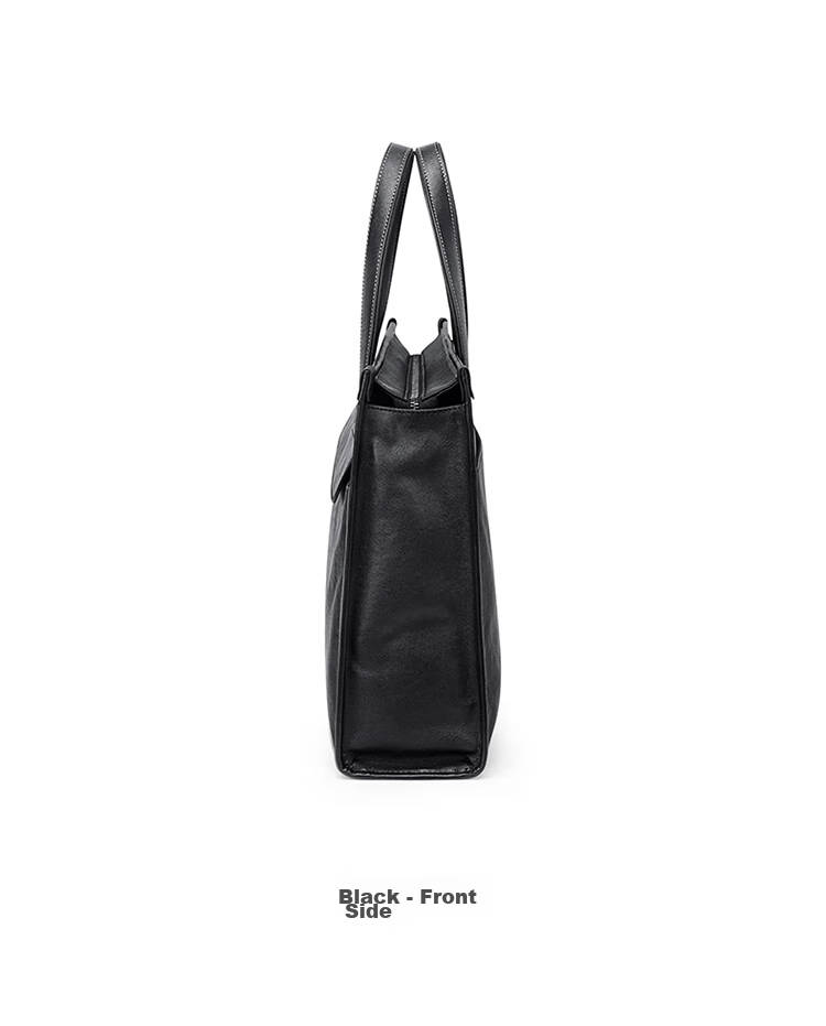 GOLF Business Briefcase, Men's Top-Grain Leather Handbag, 15-Inch Laptop Bag, Briefcase, Gift for Boyfriend Or Father 20