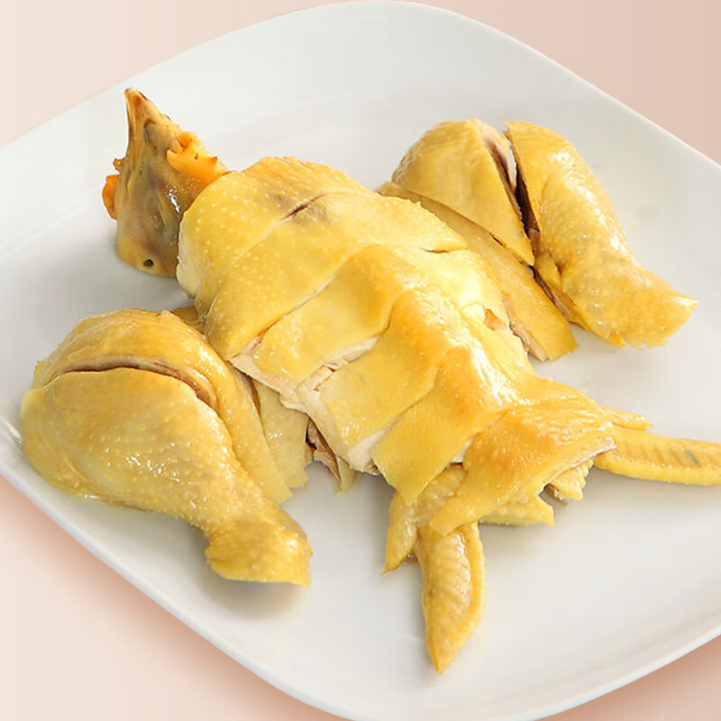 温氏供港鲜熟白切鸡1.8斤 冷冻食品 110天农家散养土鸡白斩鸡熟食