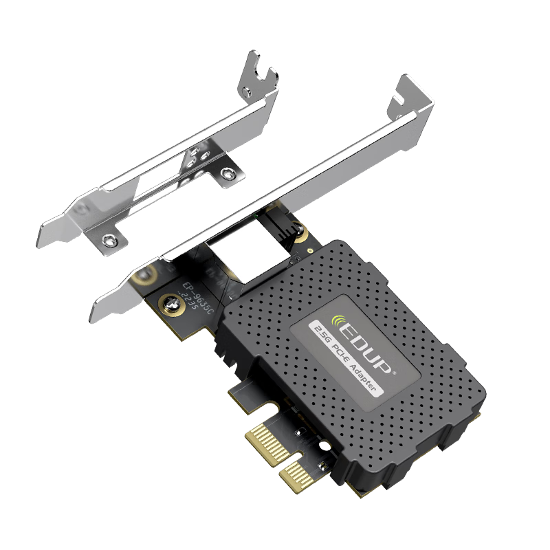 EDUP EP-9635C, 2.5Gbps Gigabit Gaming Wired Network Card, 2500M High-Speed Ethernet Port Expansion, Desktop Computer Adaptive Ethernet Adapter, Network Adapter