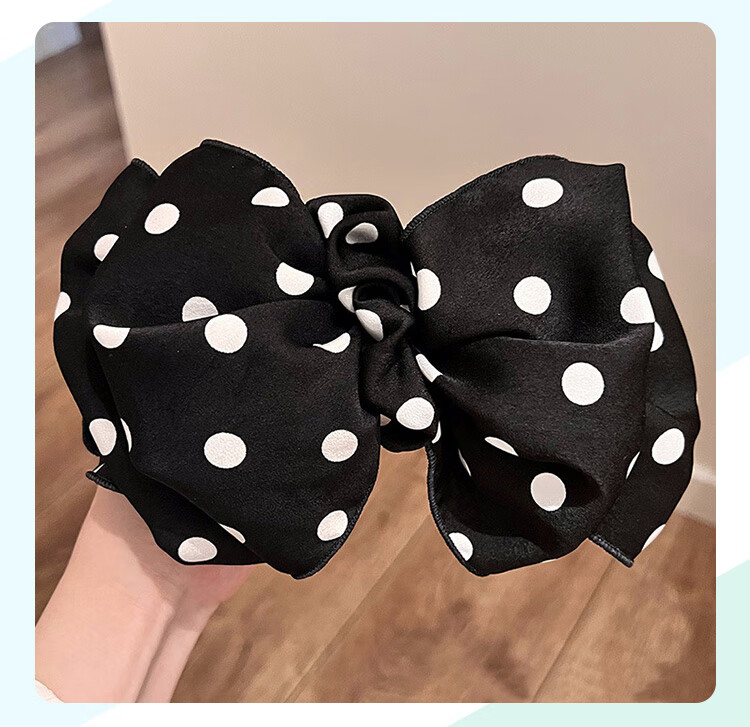 CHIMERA Back-Of Bun Hair Clip, French Bow Barrette, Half-Up Hairpin, Hair Accessory for Women, Mid-Autumn Festival Gift 29