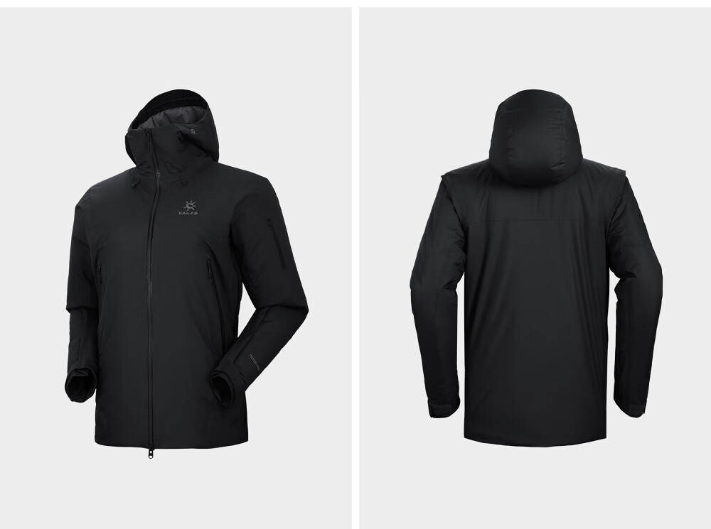 KAILAS Boge Da PLUS Hard Shell Jacket for Men And Women, Windproof, Waterproof, Warm Outdoor Hiking Coat 17