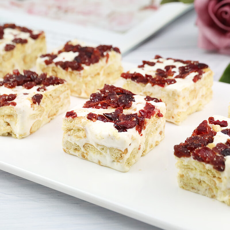 麦德好 果仁雪花酥 蔓越莓味 500g 儿童糖果 办公室下午茶 休闲零食喜糖