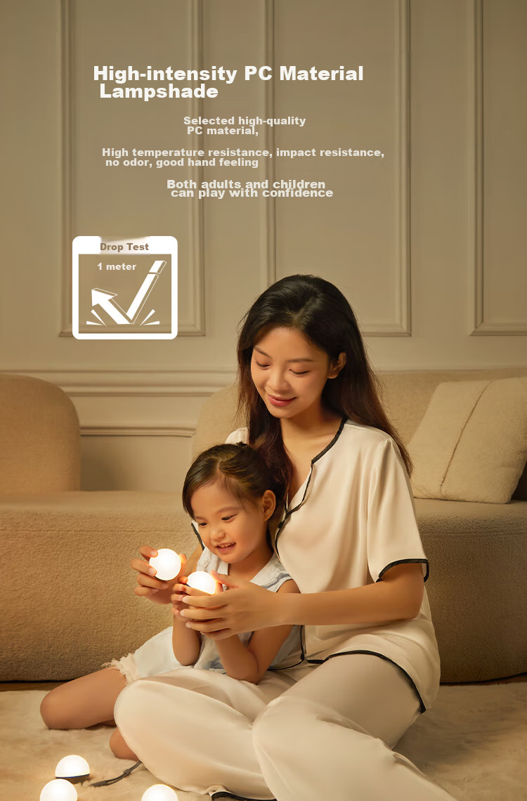 OLIGHT Aolai Little Round C Bedroom Sleep Lamp Bedside Atmosphere Light Outdoor Camping Magnetic Night Light for Girls Kids Birthday Gift 9