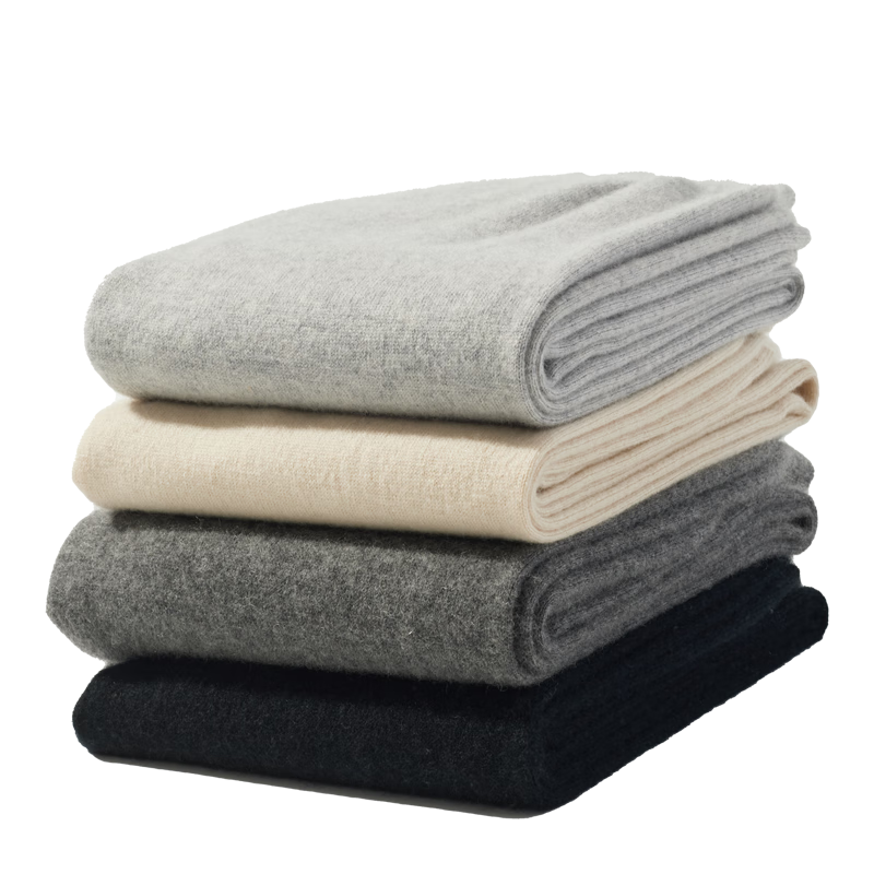 Mengyangwang Men's Pure Cashmere Pants Warm Slim Fit Thermal Leggings Wool Pants Autumn Winter Thickened Thermal Underwear for Men