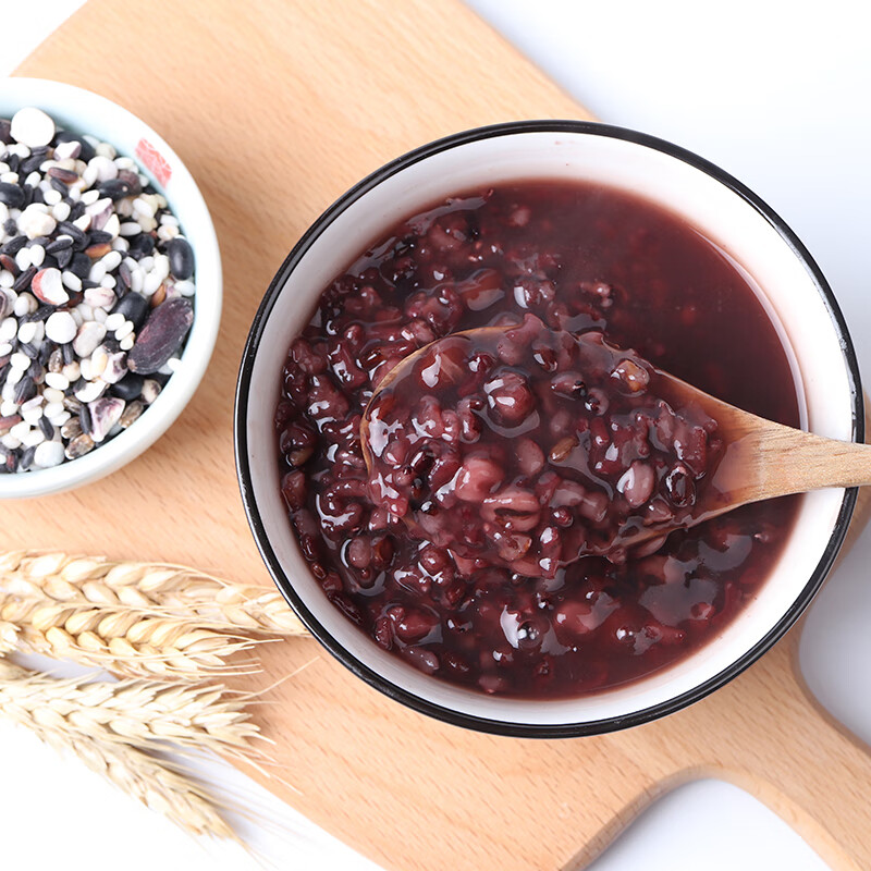 燕之坊五黑八宝粥2斤11种谷物 黑米 芡实米 血糯 腊八粥米原料