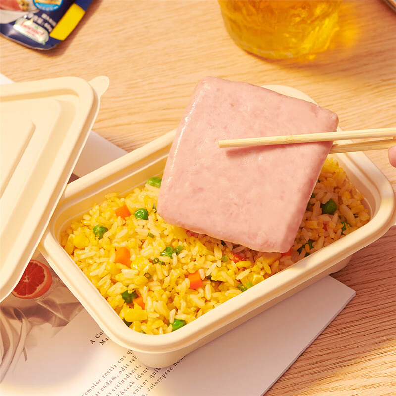 世棒（SPAM）午餐肉经典原味独立包装片装 60g*5泡面早餐火锅开袋即食露营