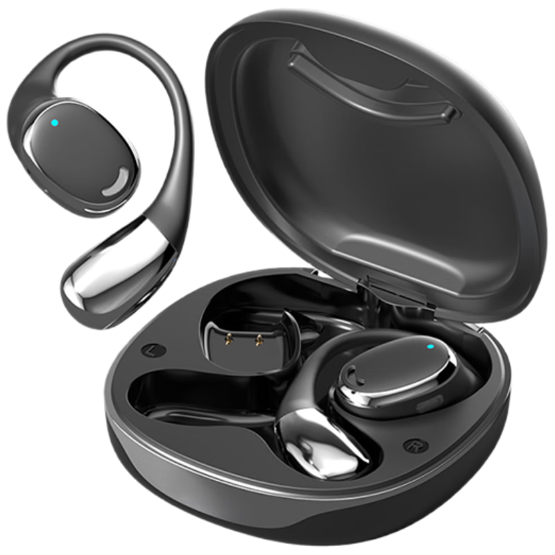 Zhigao Bluetooth Headphones, Non-In Air Conduction, Ear-Hook Style for Sports, Running, Cycling, Long Battery Life, Call Function, Noise Reductio