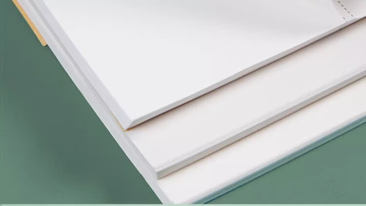 Liupintang Draft Notebook for Elementary School Students with Divided Blank Pages for Math Practice, Calculation Sheets, Exam Preparation, Middle School, High School And College Students' Error Correction And Blank Paper Sheets 8