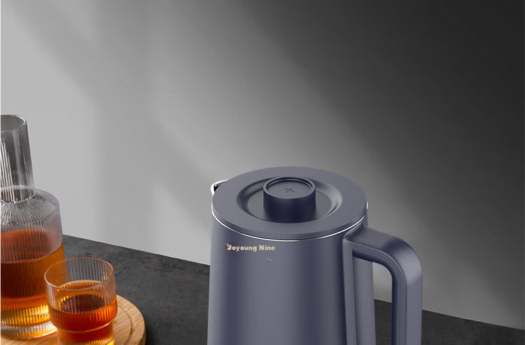 Joyoung Electric Kettle, 1.7L Capacity, Seamless Inner Pot, Double-Layer Temperature Lock, Anti-Scalding Design, for Home Use, Model K17FD-W6310 5