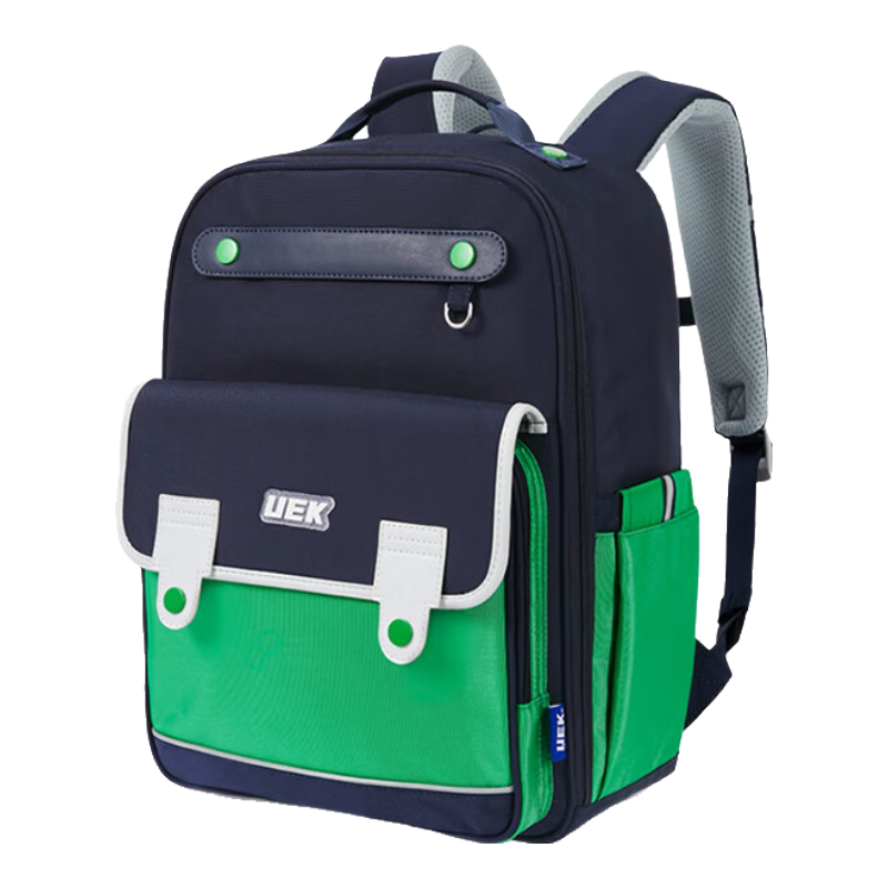 UEK Primary School Backpack with Spine Protection for Boys, Children's Backpack for Grades 3-6, Academic Style Shoulder Bag, Royal Blue
