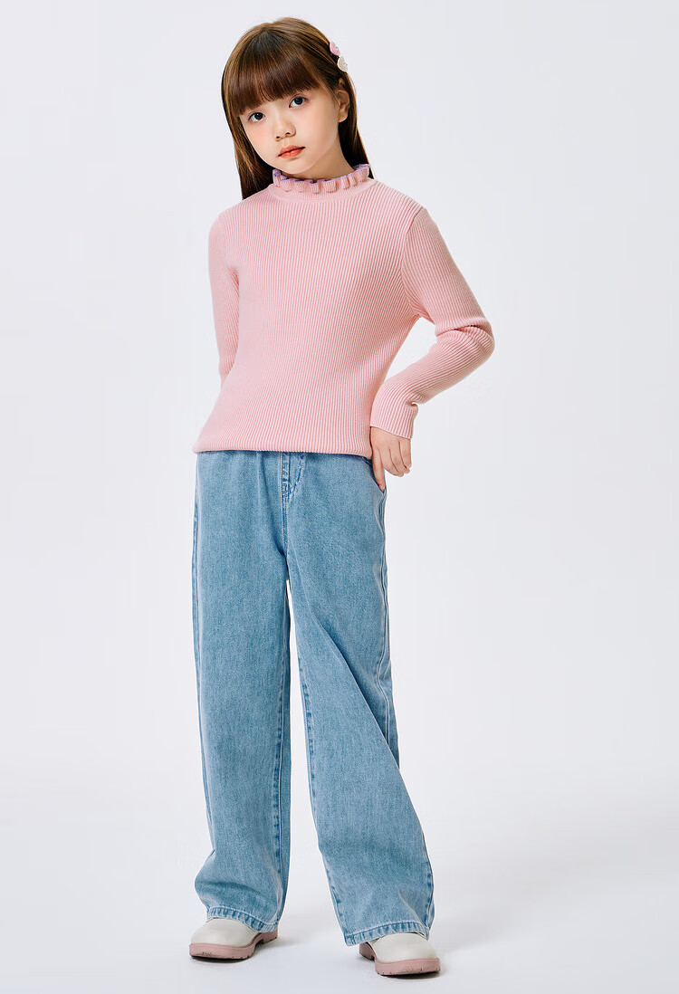 BALABALA Balaone Kids Sweater Boys 2025 Spring Autumn Knitwear Girls Parent-Child Pullover 208325103201 10