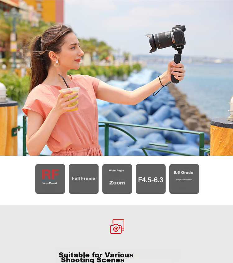 Canon RF24-105mm F4-7.1 IS STM Standard Zoom Lens for Mirrorless Cameras 3