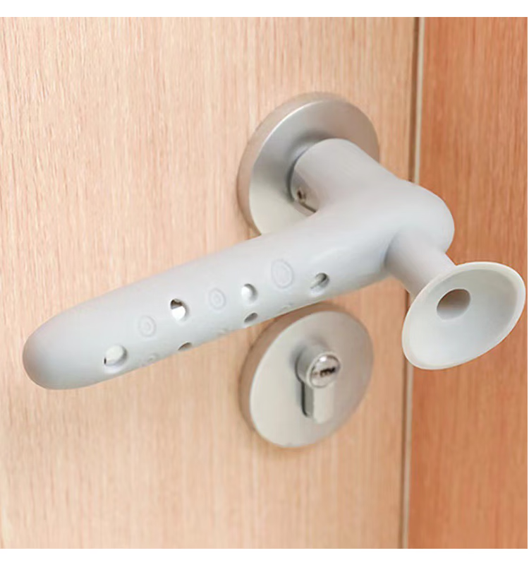 9i9 Silicone Door Handle Protector Set of 3 Baby Safety Bump Guard Thickened Door Stop Cushion A183 11