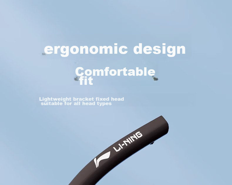 Li-Ning Swimming Breath Tube, Professional Training Equipment for Snorkeling, Adults And Children, Underwater Freestyle Breathing Aid, Black 7