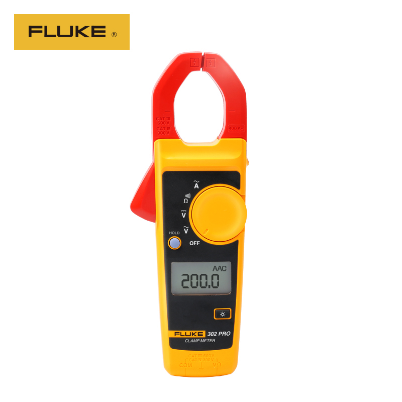 FLUKE 302PRO Clamp Meter, Multimeter Digital AC Clamp Meter, AC Current Clamp Meter, High Precision Instrument And Meter