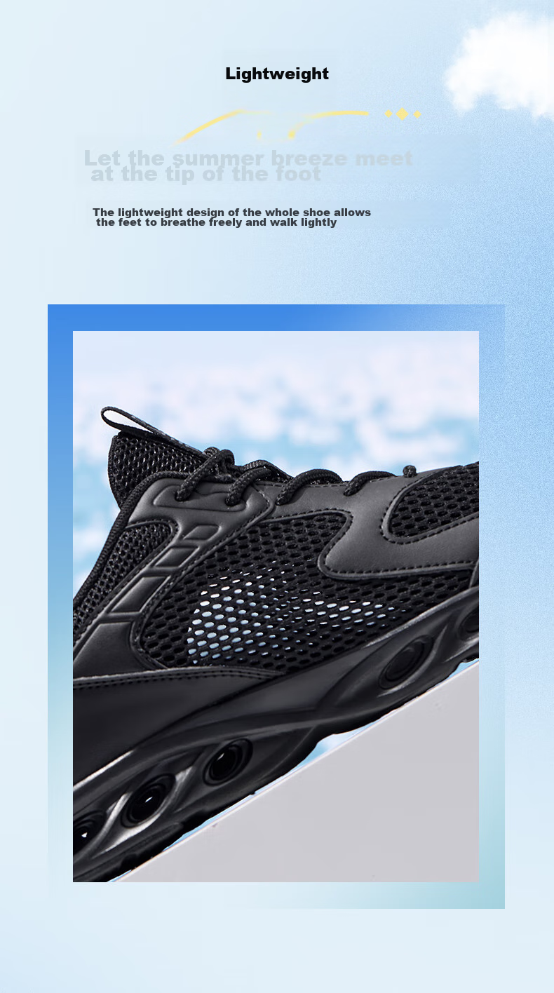 CAMEL Sports Shoes, New Summer Men's Shoes, Breathable Mesh, Non-Slip Shock-Absorbing, Casual Sneakers for Fathers And Elderly 3