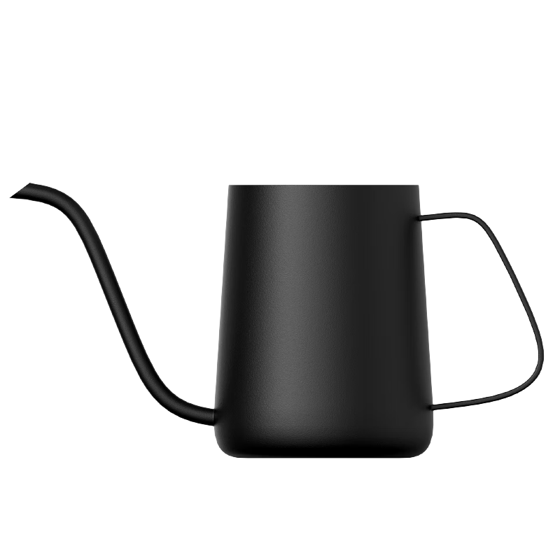 JD Original Pour-Over Coffee Maker, Home Use Drip Coffee Pot with 304 Stainless Steel Long Spout And Narrow Mouth, 350ml Starlight Black