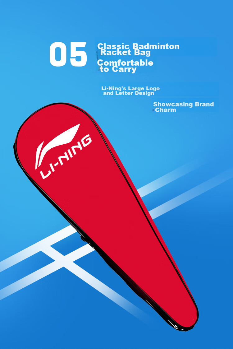 Li-Ning Badminton Racket Middle Shaft Carbon 280 Carbon Composite Pair AYPV087-22 (Strung with Shuttlecock And Grip) 8