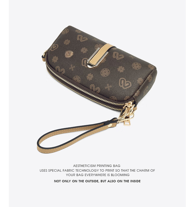 Laorentou Ladies Handbag, Large Capacity, Monogram Shoulder Bag, Crossbody Bag, Phone Pouch, Small Purse, Valentine's Day Gift 21