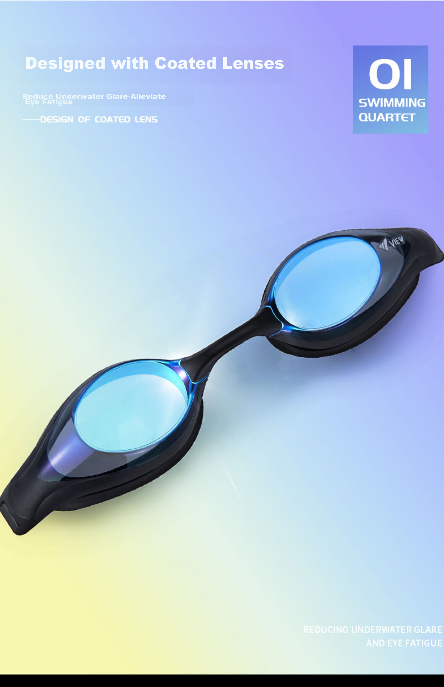 View Competitive Swimming Goggles for Men And Women, High-Definition Anti-Fog Waterproof Professional Anti-Pinch Diving Equipment 1