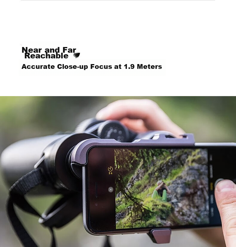 ZEISS Binoculars for Children, 8x25 Black Portable Foldable with Phone Connection, Suitable for Concerts, Music Festivals, Beekeeping, Outdoor Use 16