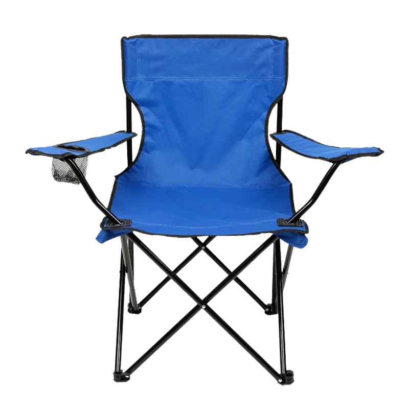 Adandyish Folding Armchair with Backrest, Outdoor Beach Chair, Home Leisure Chair, Sketching And Garden Seat, Random Color