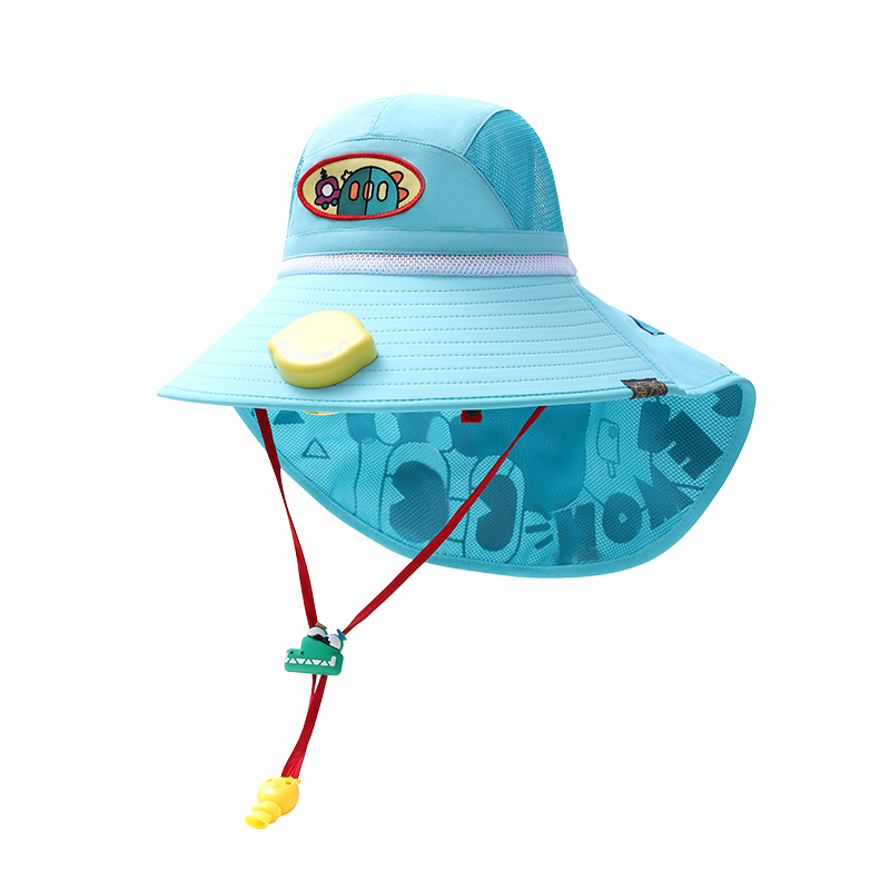 Lemonkid Children's Sun Protection Hat with Fan, Boys And Girls Sun Visor, UV Protection, Baby Cool Hat