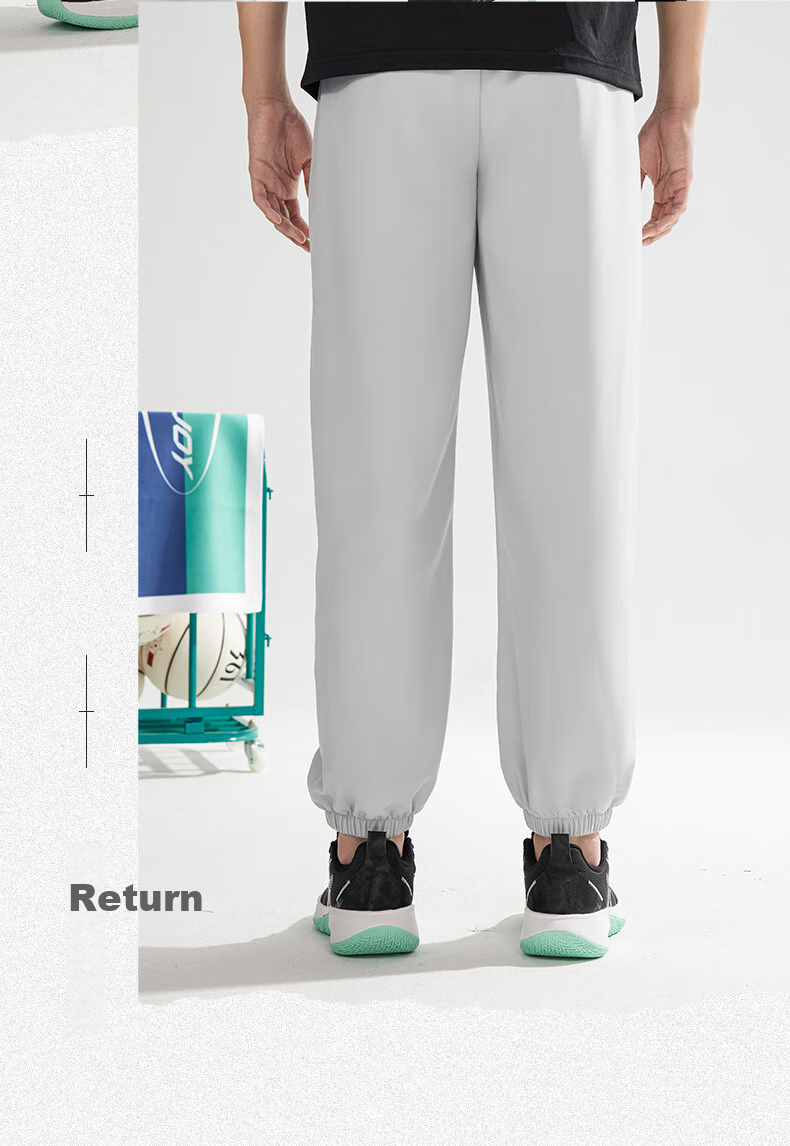 361° Men's AG Quick-Dry Jogger Pants Spring Summer Casual Running Lightweight Trousers 652611703-3 20